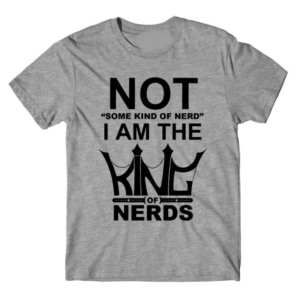 The Big Bang Theory Tshirt King Of Nerds Unisex Tshirt Gift For Fan
